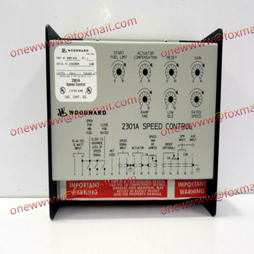 Woodward 9907-014 Electronic Speed Control Board